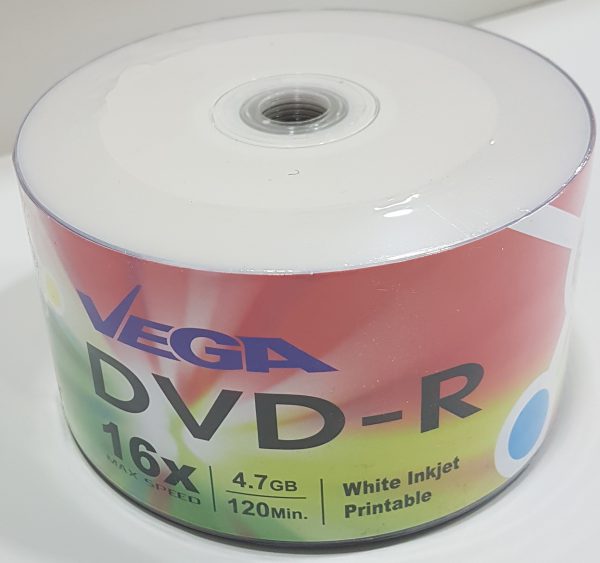 דיסק להדפסה DVD 4.7 GB מארז 50 יחידות
