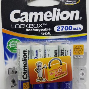 סוללות  נטענות AA CAMLION מארז 4 יחידות